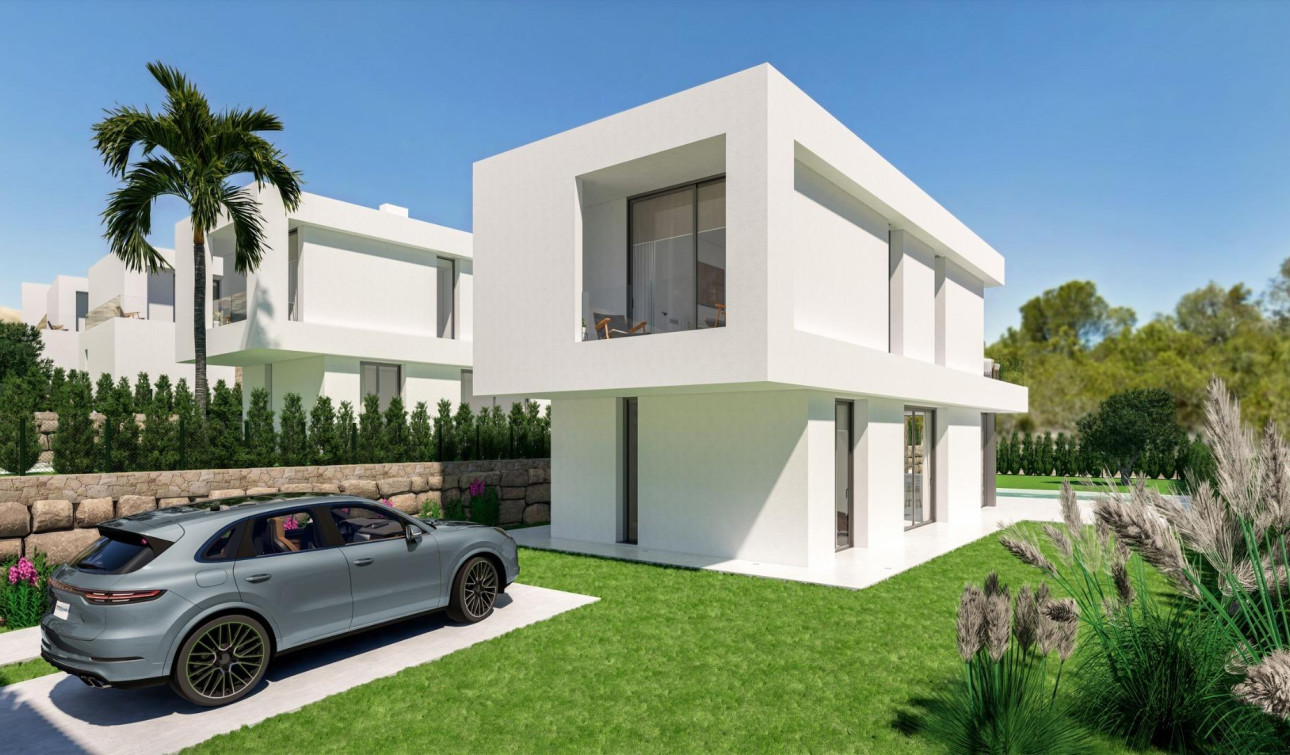 Obra nueva - Villa independiente - Finestrat - Sierra Cortina