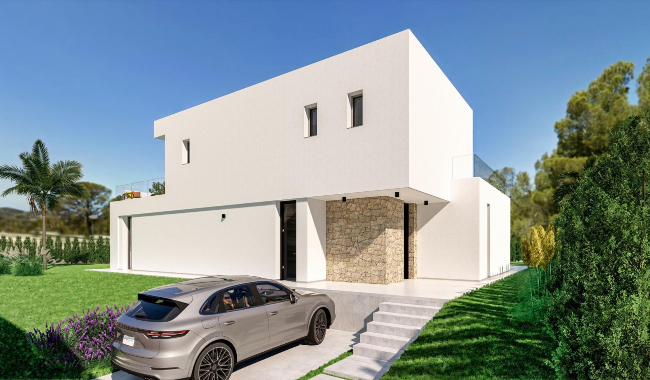 Obra nueva - Villa independiente - Finestrat - Sierra Cortina