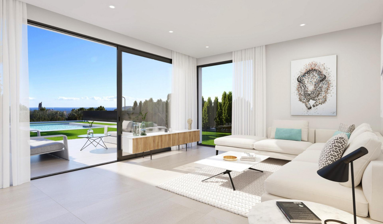 Obra nueva - Villa independiente - Finestrat - Sierra Cortina