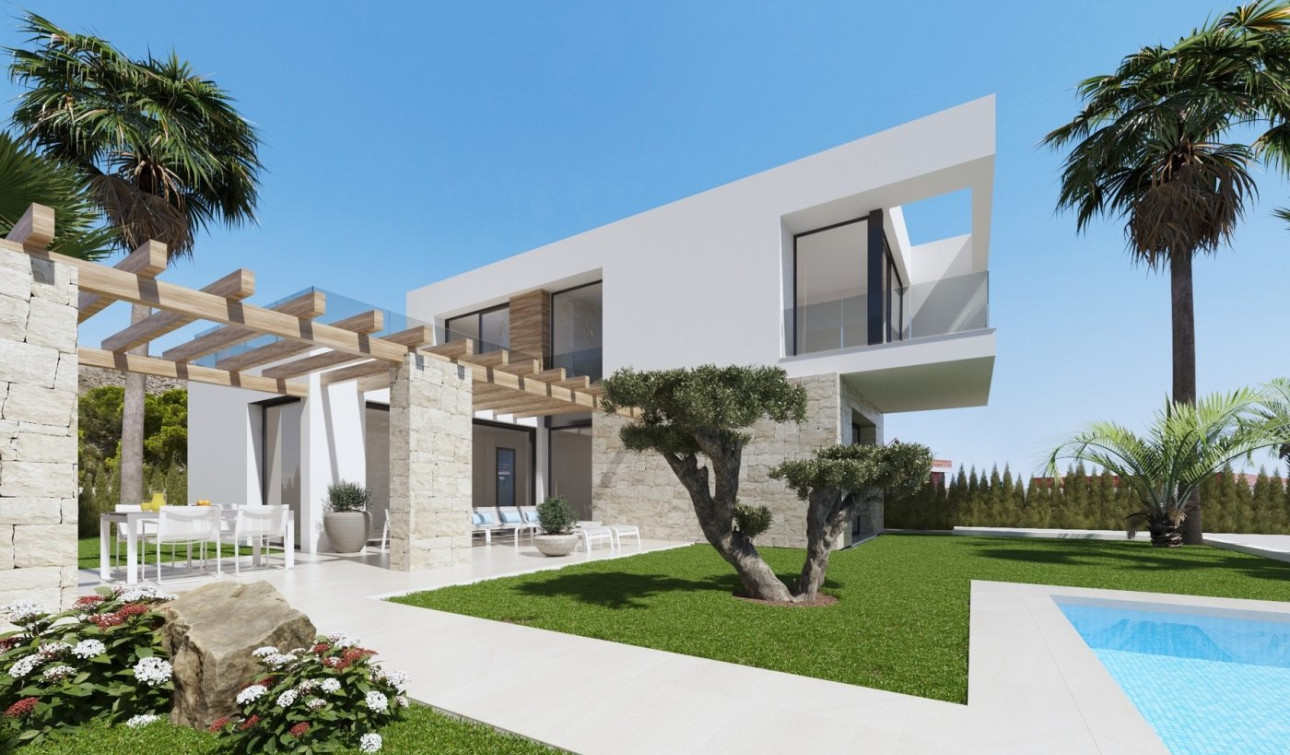 Obra nueva - Villa independiente - Finestrat - Sierra Cortina