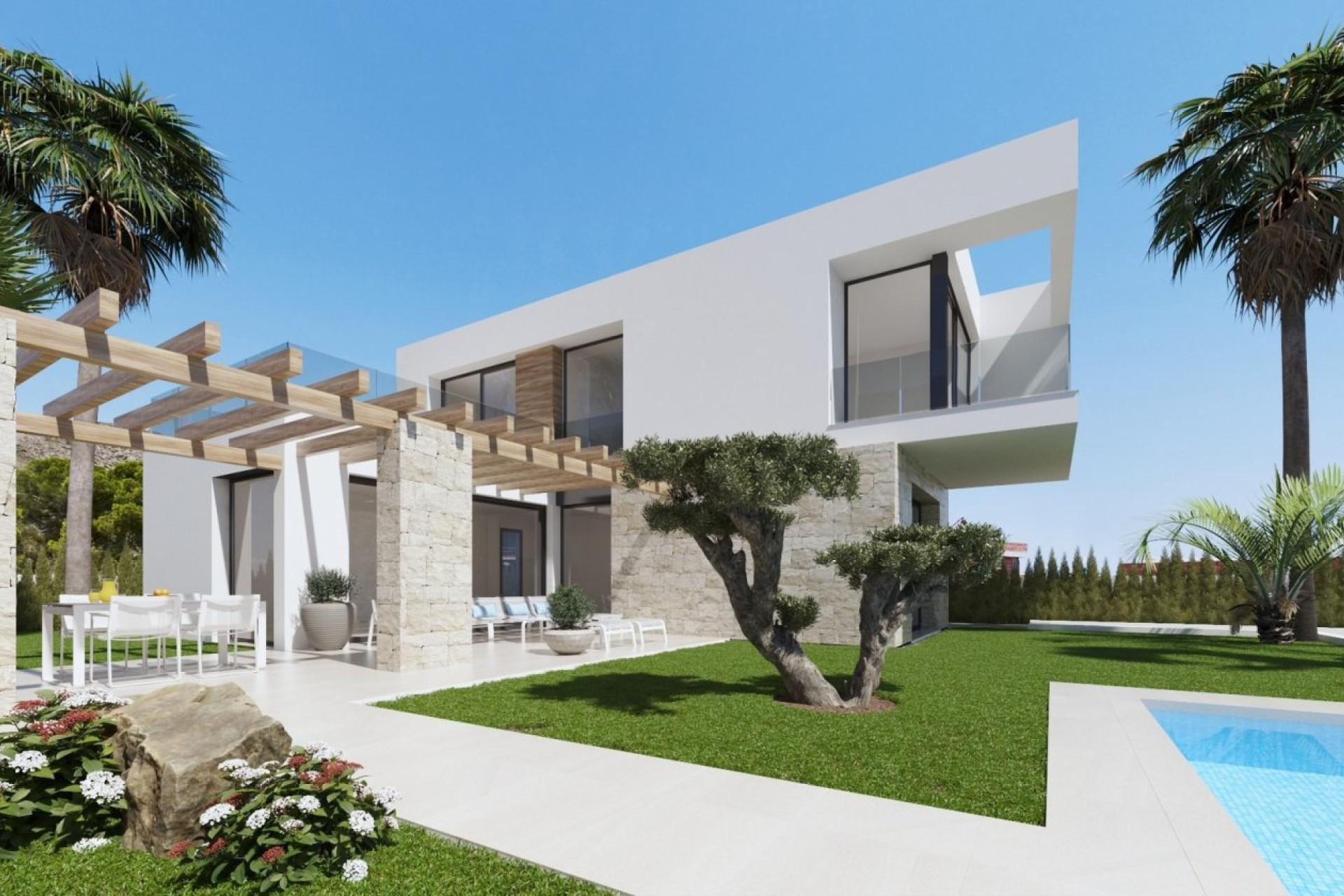 Obra nueva - Villa independiente - Finestrat - Sierra Cortina