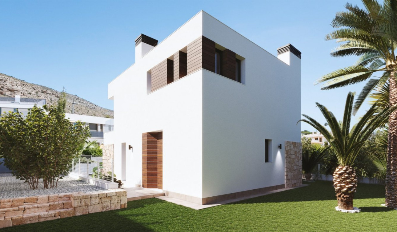 Obra nueva - Villa independiente - Finestrat - Sierra Cortina