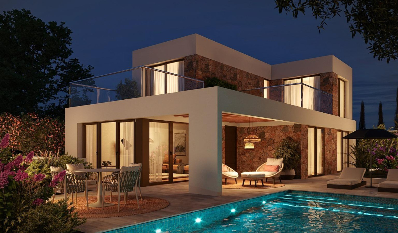Obra nueva - Villa independiente - Finestrat - Sierra Cortina