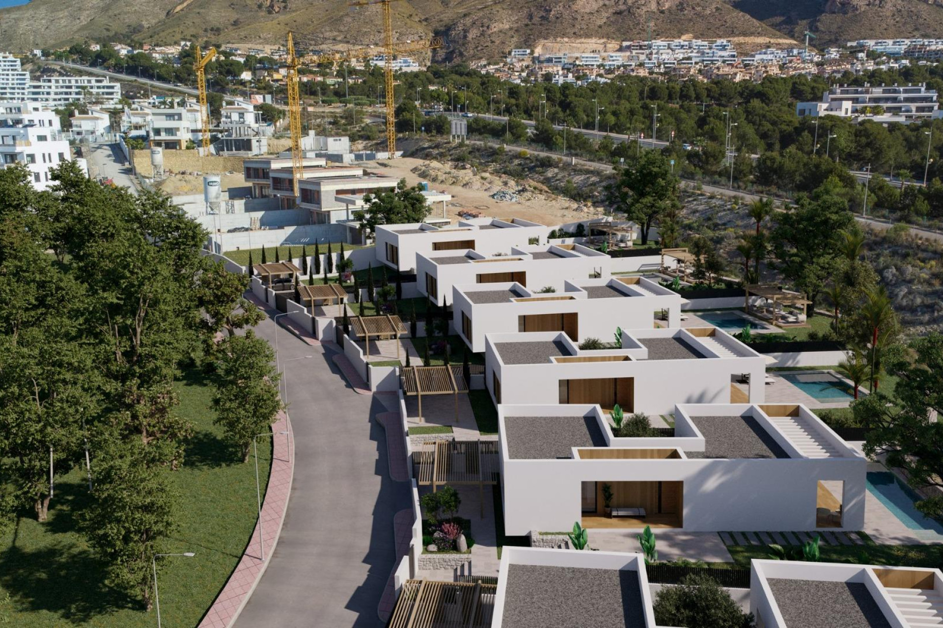 Obra nueva - Villa independiente - Finestrat