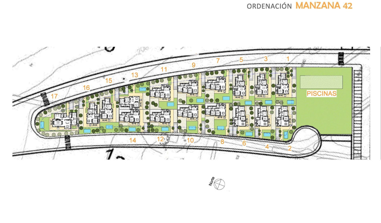 Obra nueva - Villa independiente - Fuente Álamo - Hacienda Del Álamo Golf