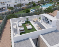 Obra nueva - Villa independiente - Fuente Alamo - Hacienda del Alamo