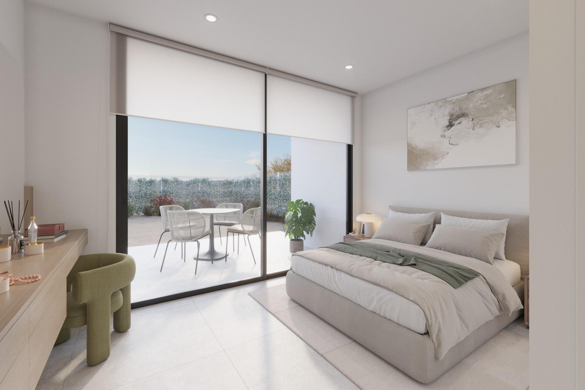 Obra nueva - Villa independiente - Fuente Alamo - Hacienda del Alamo