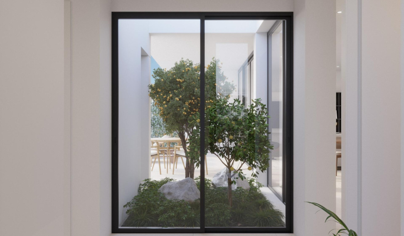 Obra nueva - Villa independiente - Fuente Alamo - Hacienda del Alamo