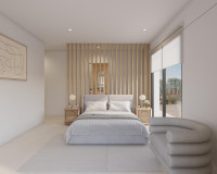 Obra nueva - Villa independiente - Fuente Alamo - Hacienda del Alamo