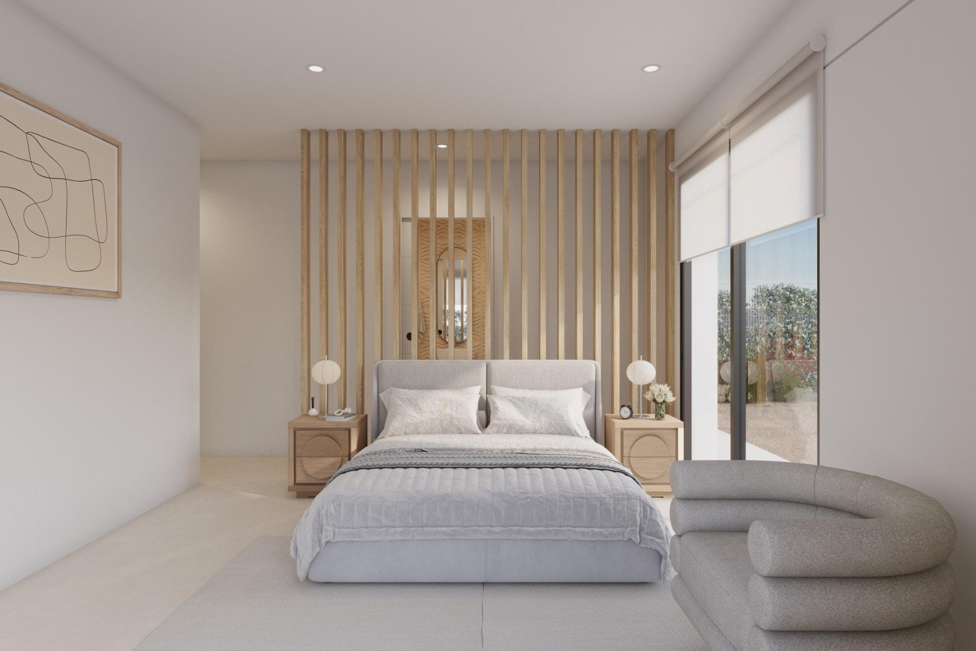 Obra nueva - Villa independiente - Fuente Alamo - Hacienda del Alamo