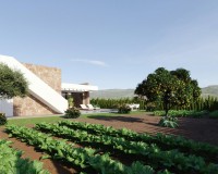 Obra nueva - Villa independiente - Fuente Alamo - Hacienda del Alamo