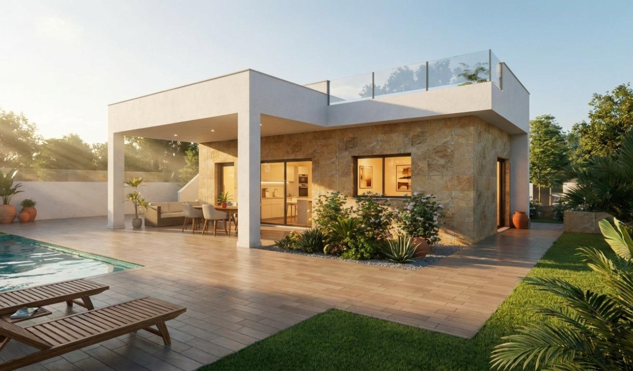 Obra nueva - Villa independiente - Jacarilla - Vistabella