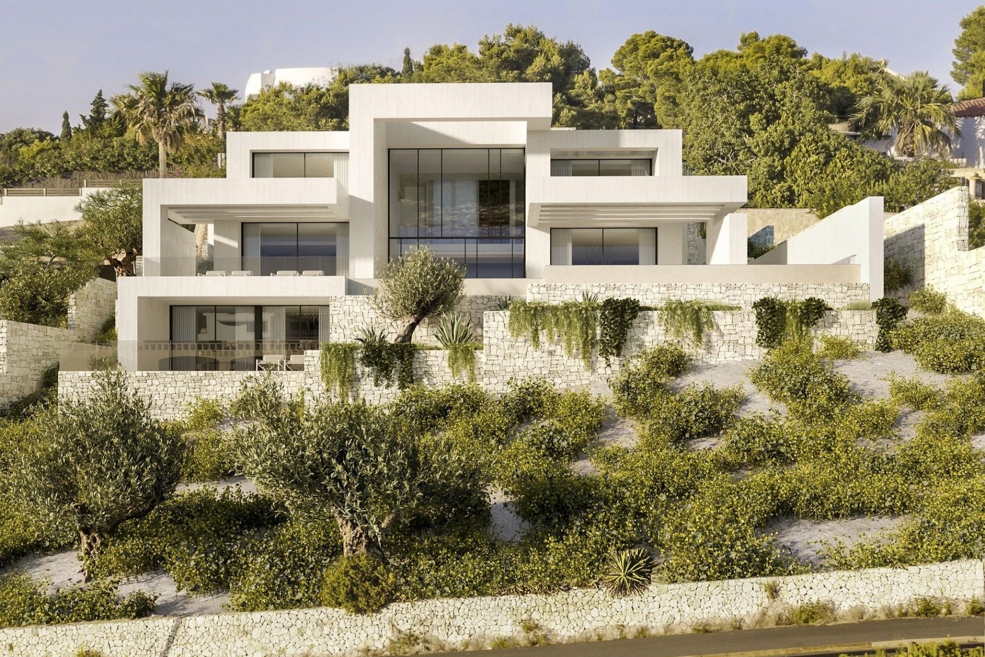 Obra nueva - Villa independiente - Jávea - Granadella