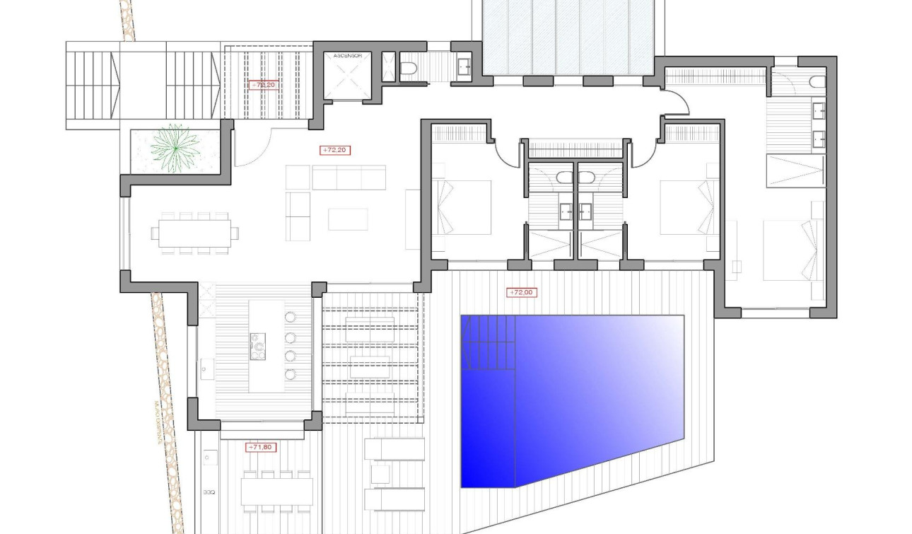 Obra nueva - Villa independiente - Jávea - Valle del Sol