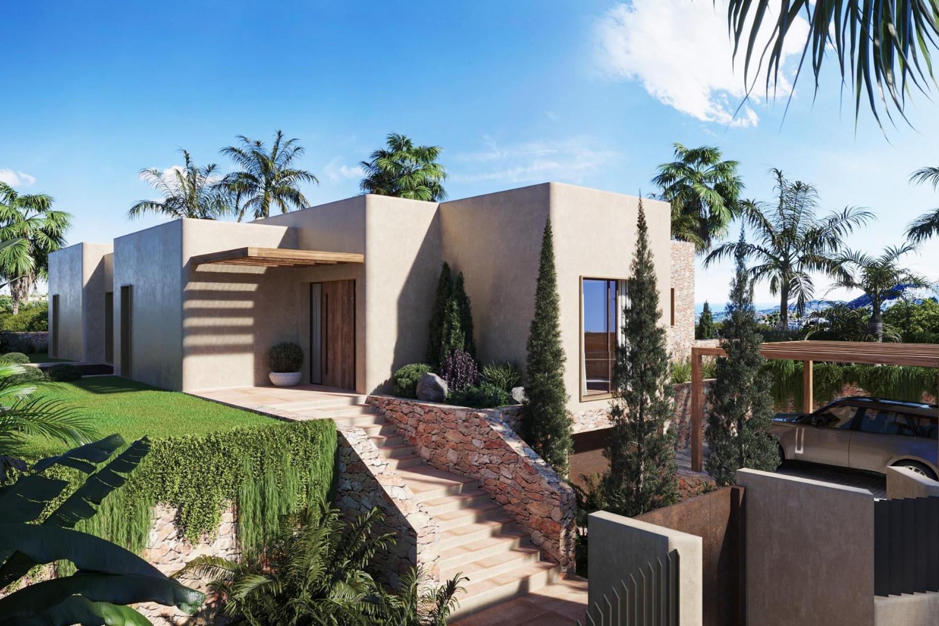 Obra nueva - Villa independiente - Jávea - Valle del Sol