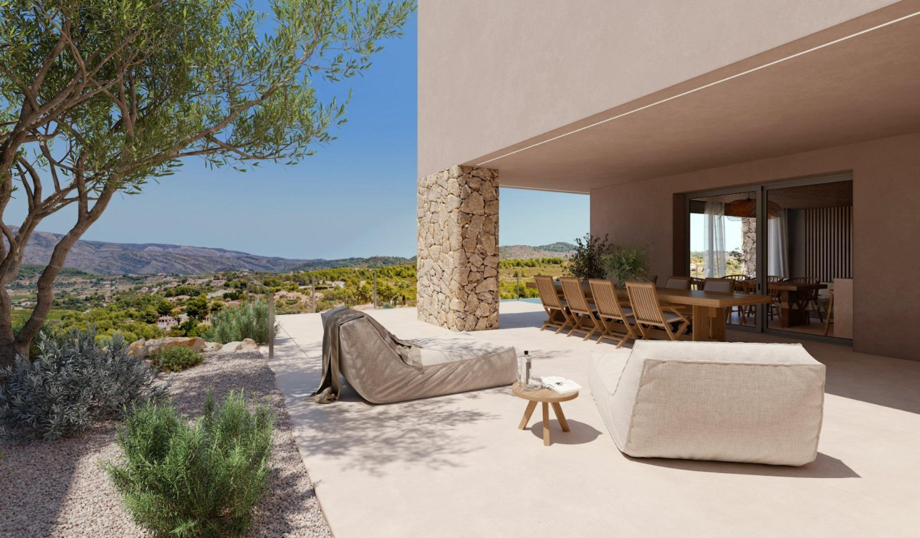 Obra nueva - Villa independiente - Lliber - Montanya Llarga