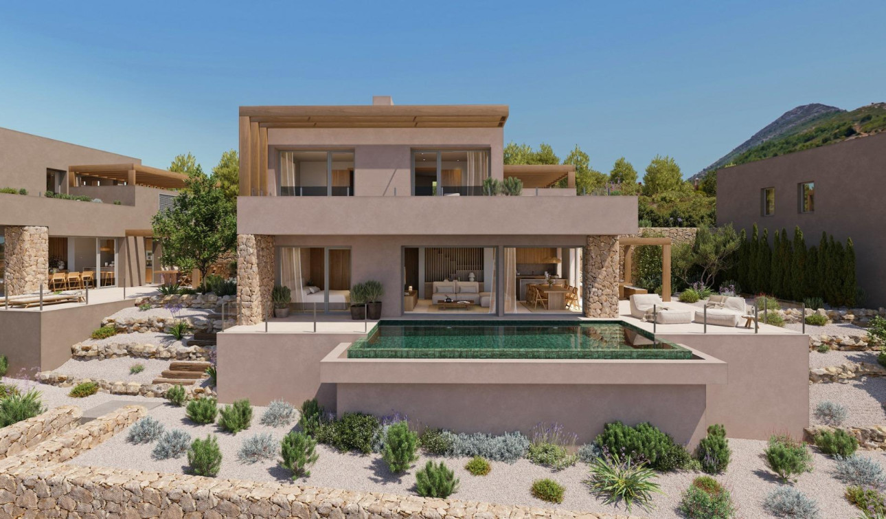 Obra nueva - Villa independiente - Lliber - Montanya Llarga