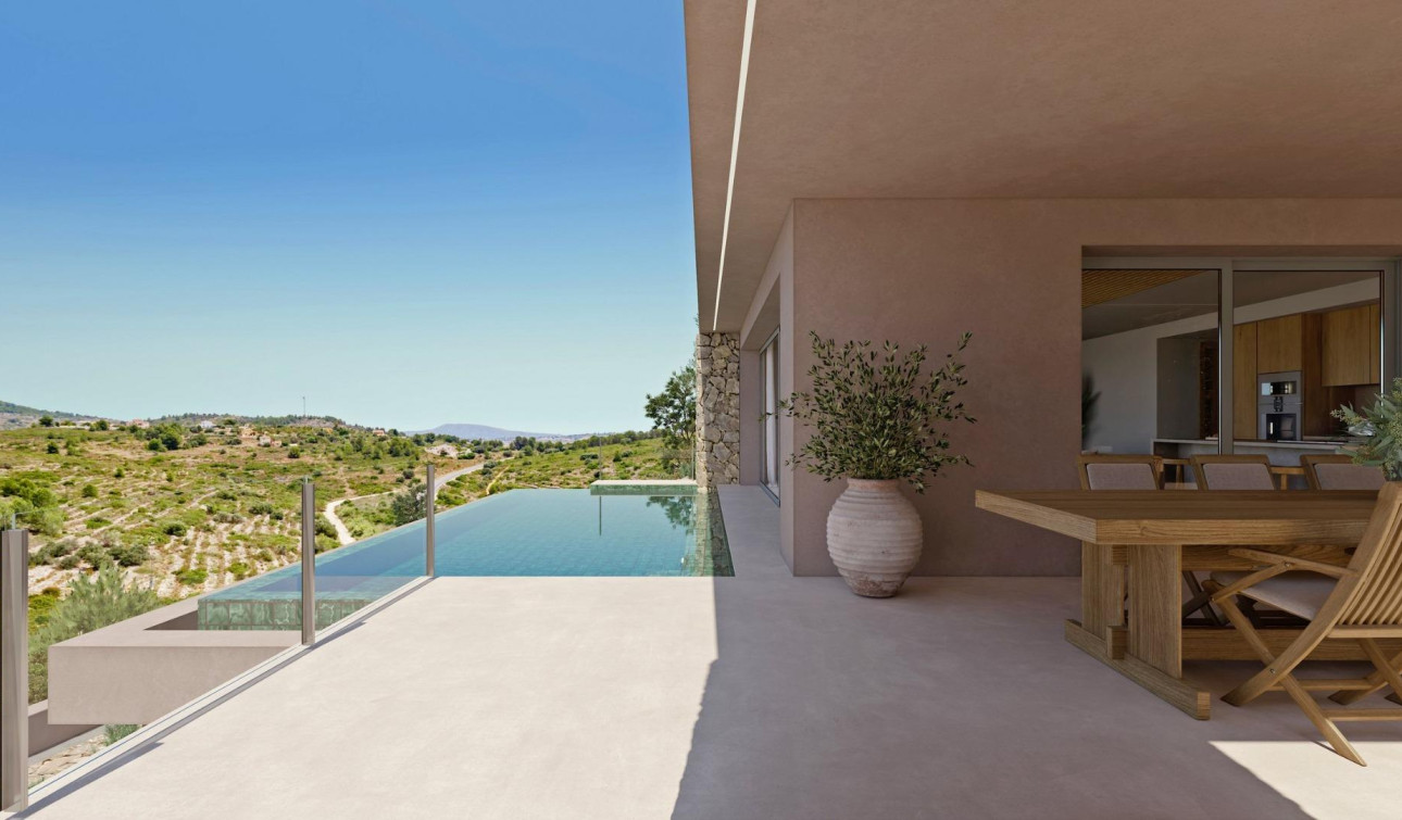 Obra nueva - Villa independiente - Lliber - Montanya Llarga
