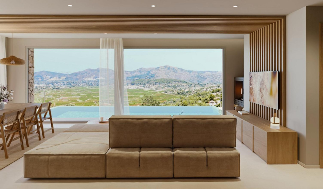 Obra nueva - Villa independiente - Lliber - Montanya Llarga