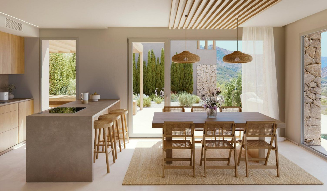 Obra nueva - Villa independiente - Lliber - Montanya Llarga