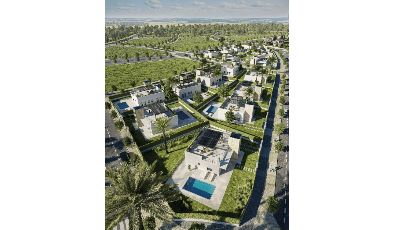 Obra nueva - Villa independiente - Lorca - Jardines de Almenara