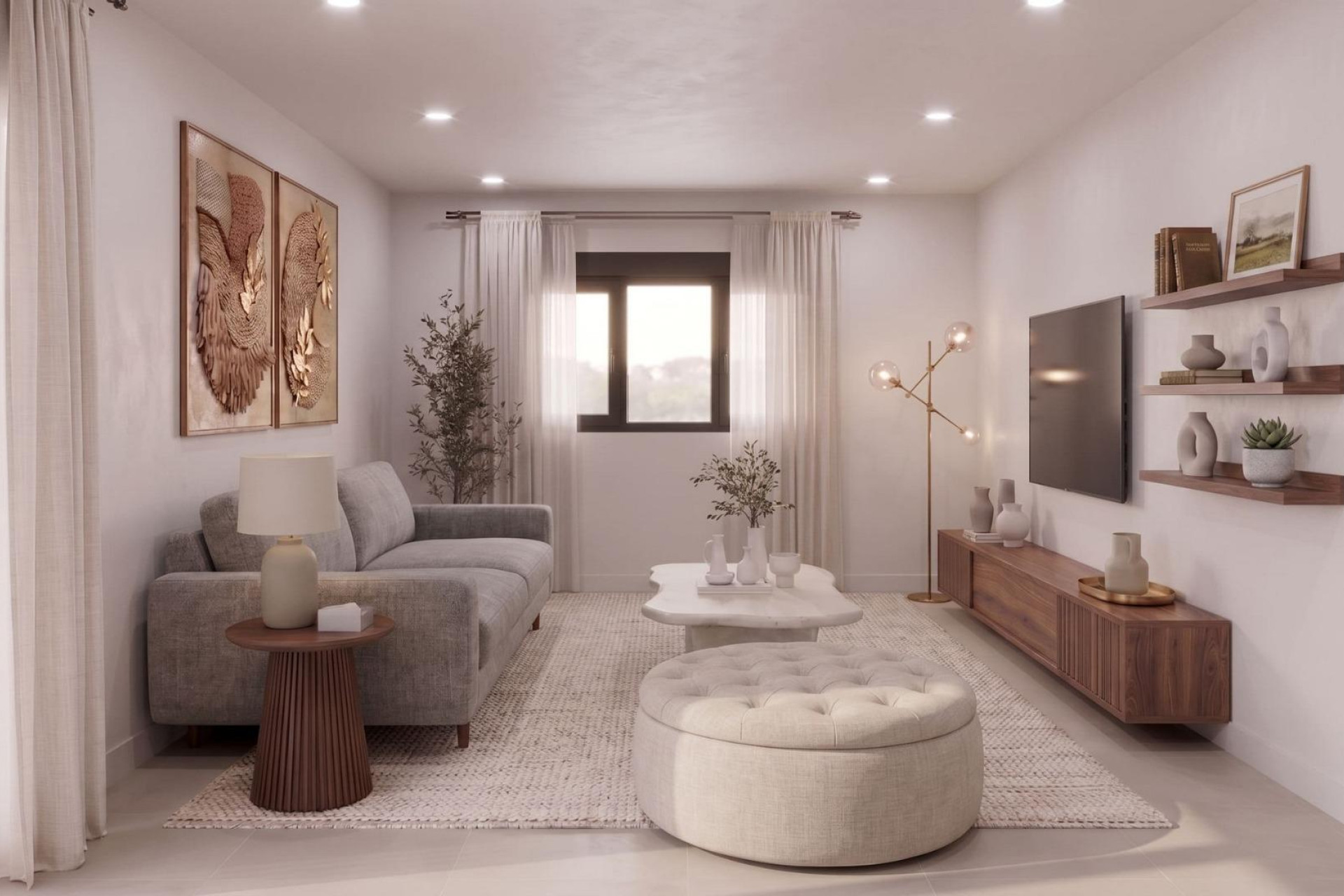 Obra nueva - Villa independiente - Lorca - Jardines de Almenara