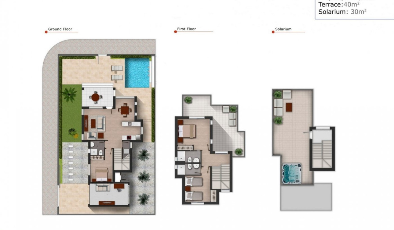 Obra nueva - Villa independiente - Los Alcazares - Playa Del Espejo