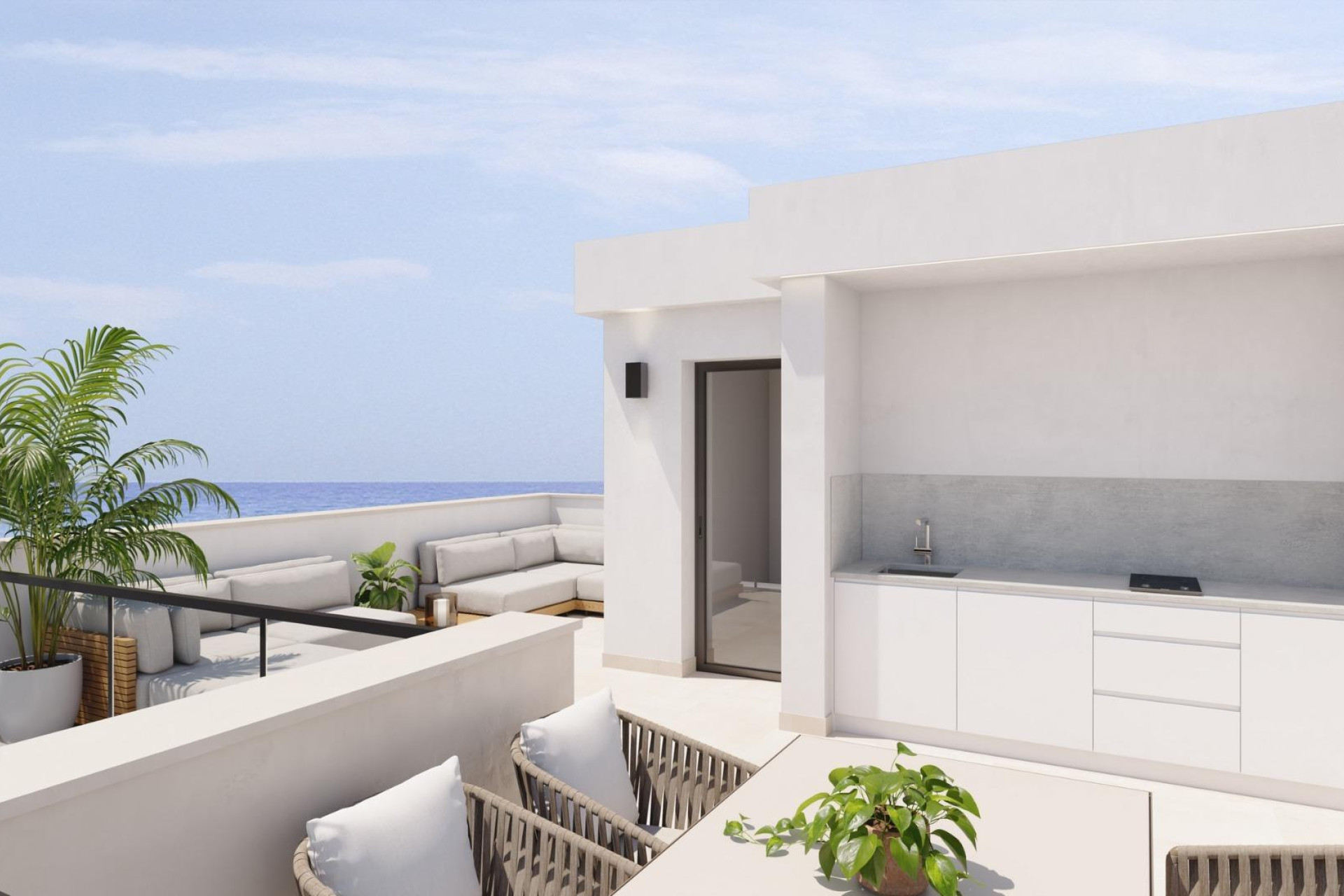 Obra nueva - Villa independiente - Los Alcazares - Playa la Atascadera