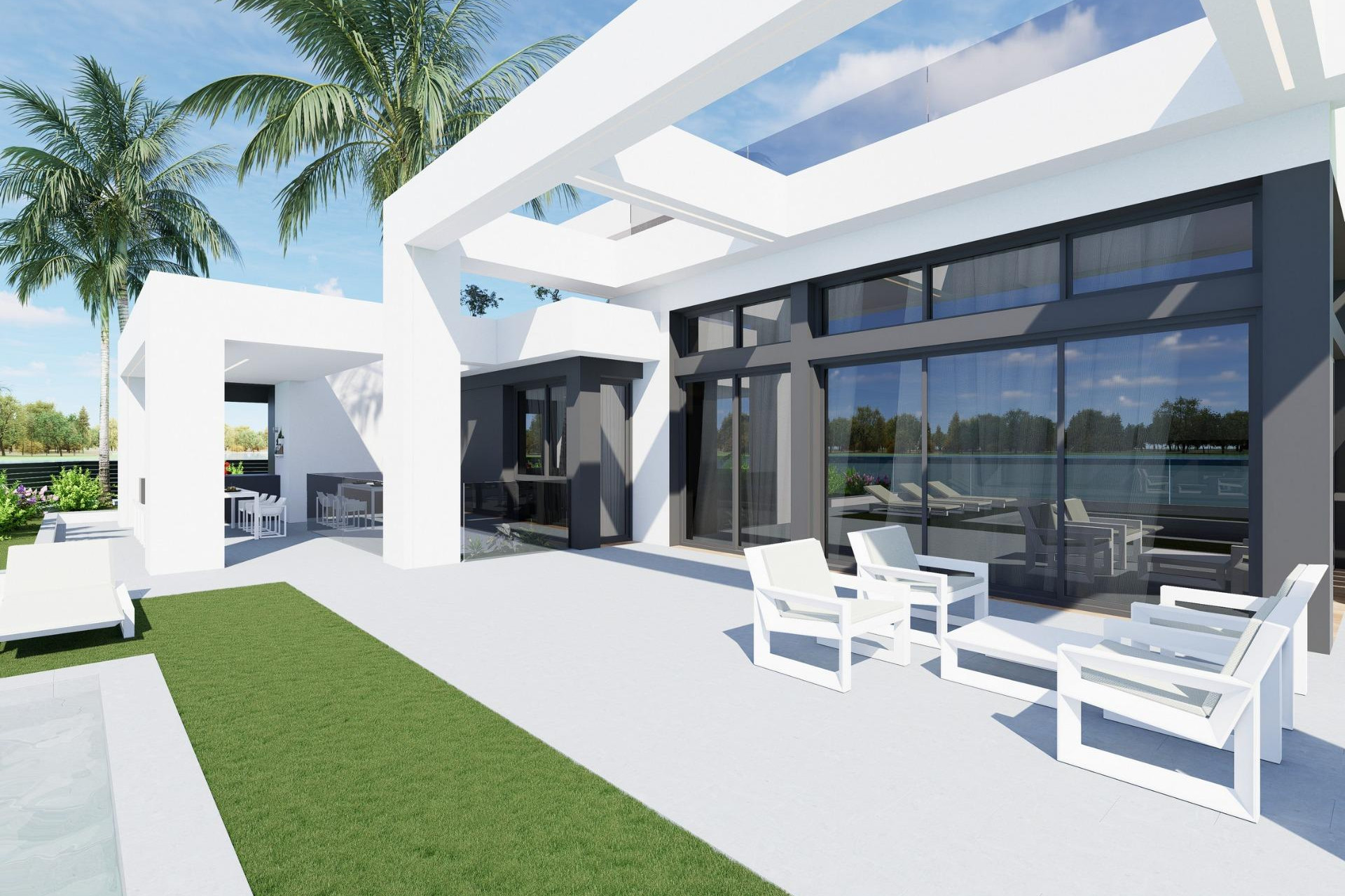 Obra nueva - Villa independiente - Los Alcazares - Santa Rosalia Lake and Life Resort