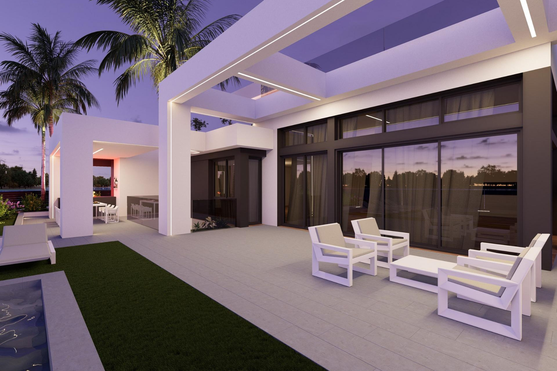 Obra nueva - Villa independiente - Los Alcazares - Santa Rosalia Lake and Life Resort
