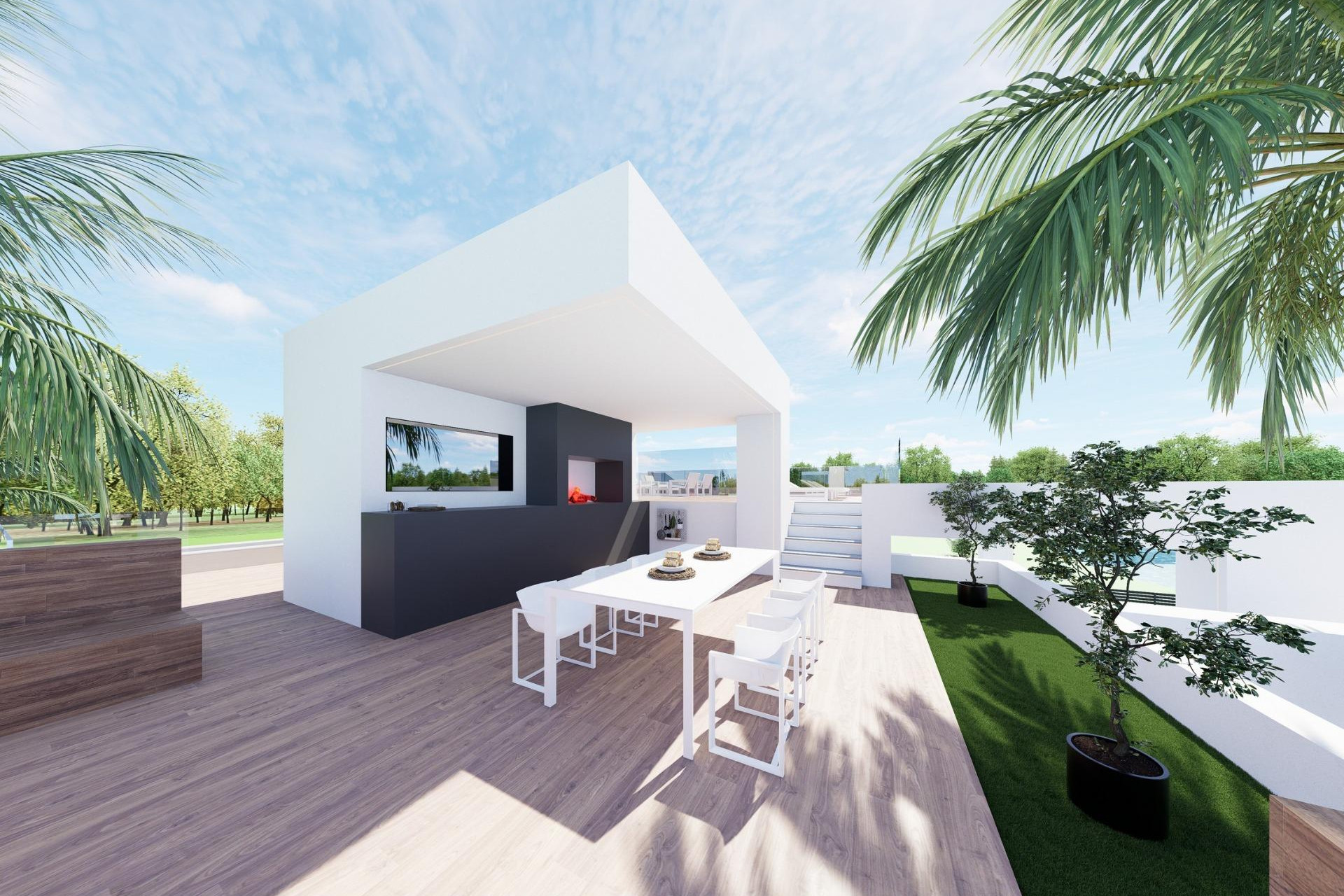 Obra nueva - Villa independiente - Los Alcazares - Santa Rosalia Lake and Life Resort