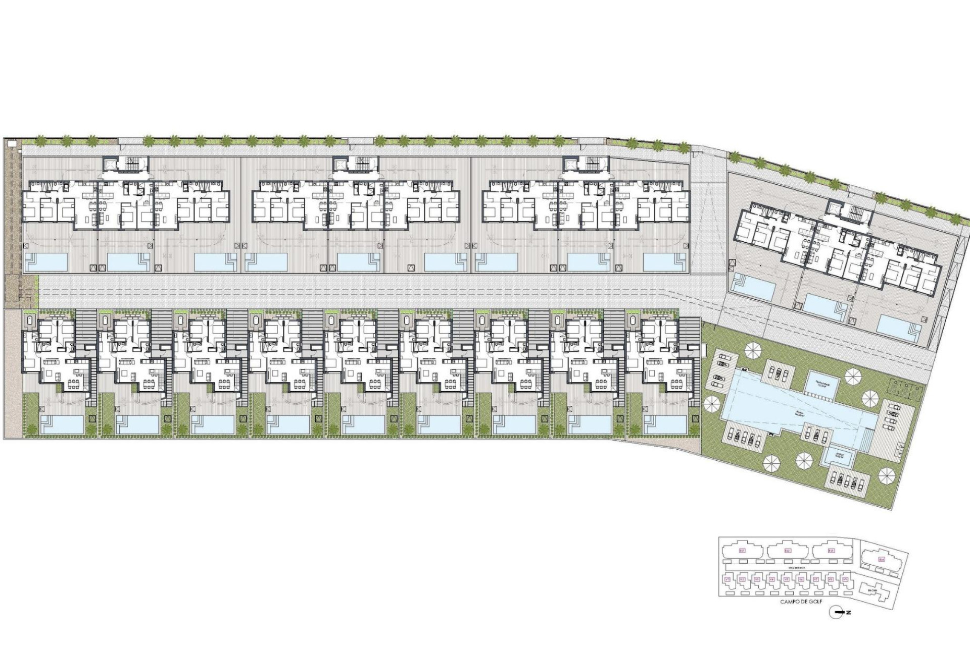 Obra nueva - Villa independiente - Los Alcazares - Serena Golf