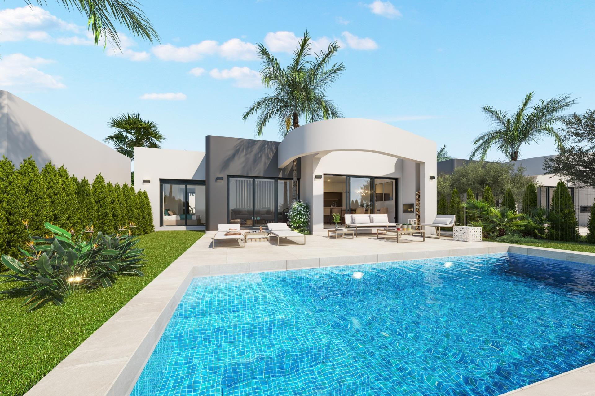 Obra nueva - Villa independiente - Los Alcazares - Serena Golf