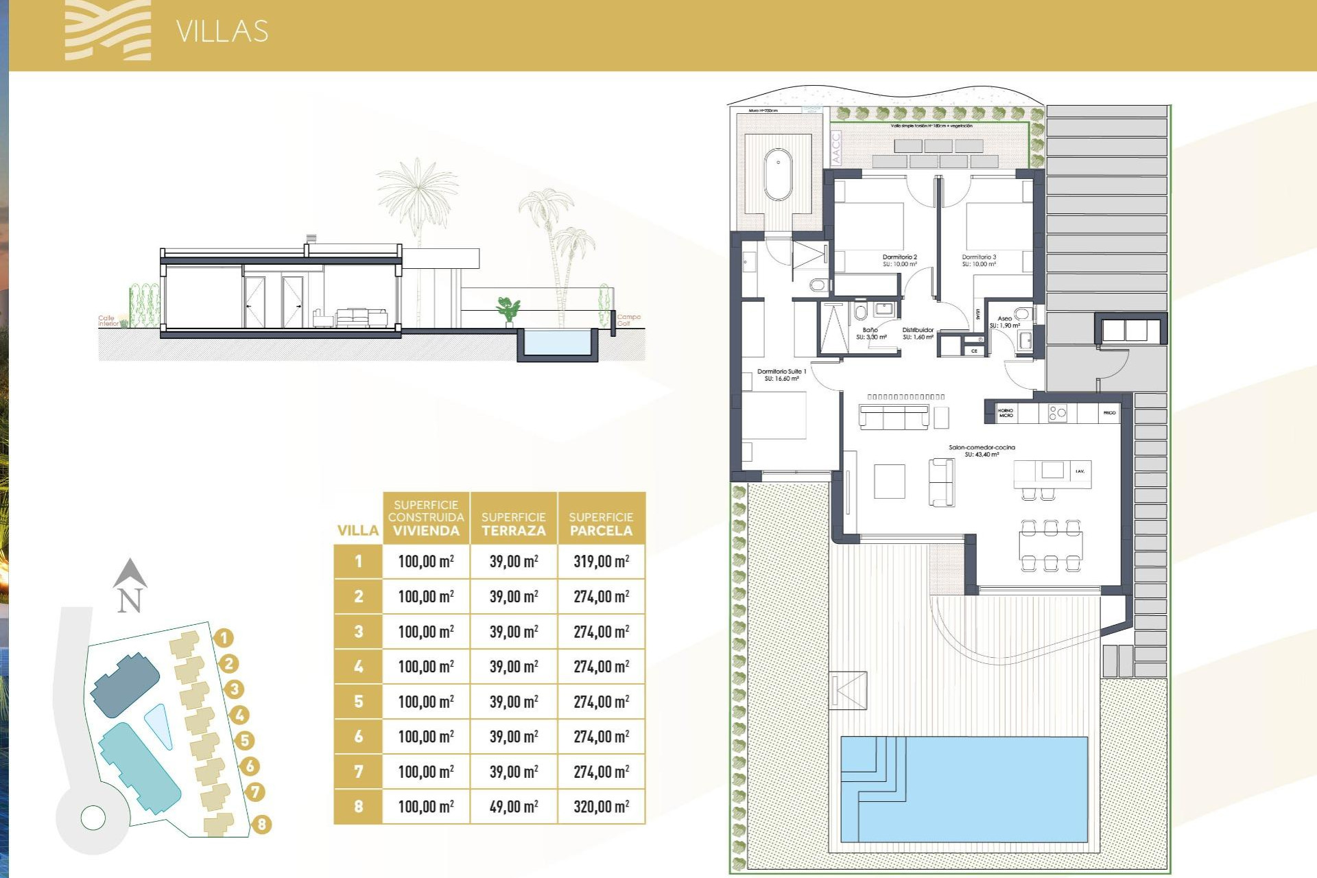 Obra nueva - Villa independiente - Los Alcazares - Serena Golf