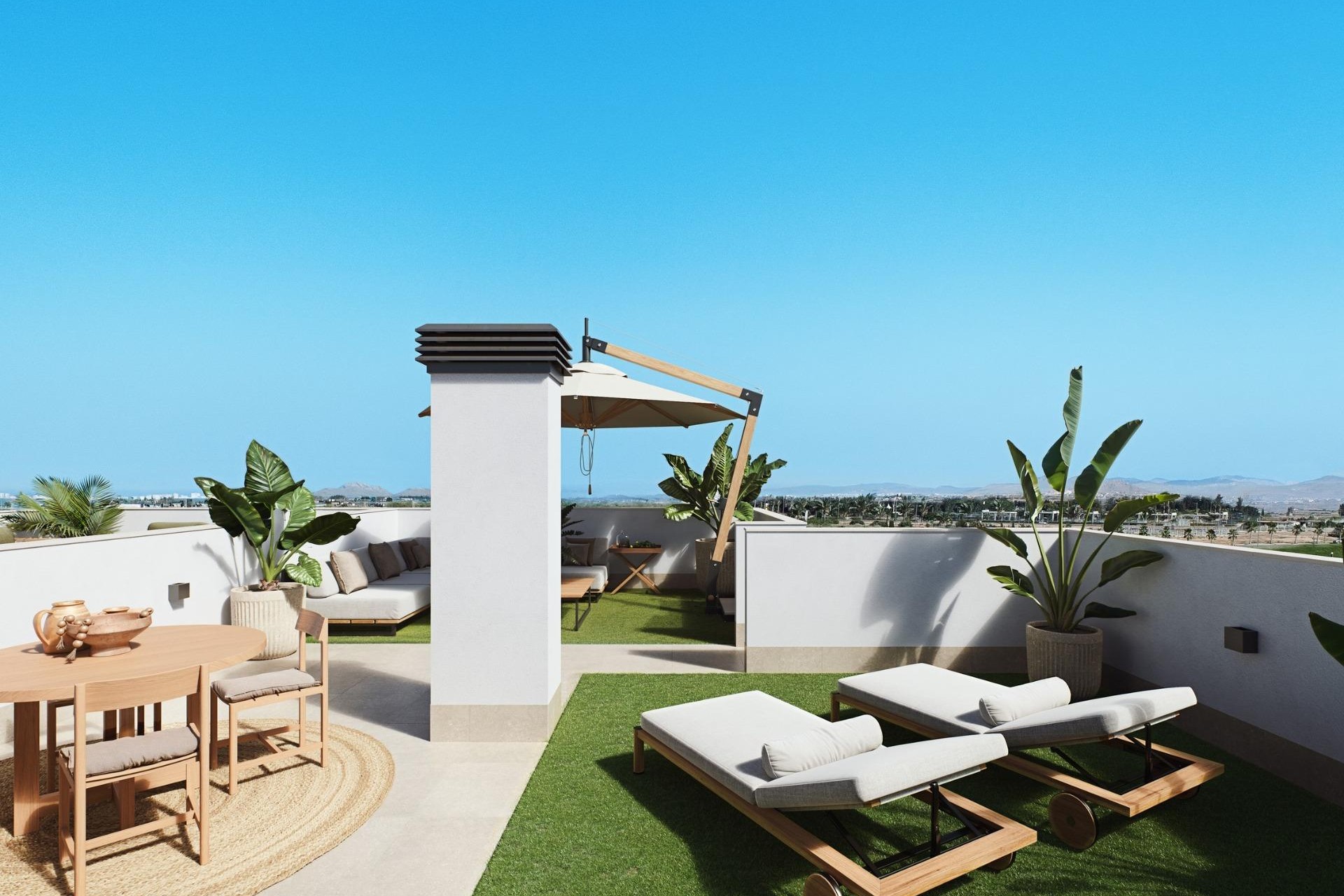 Obra nueva - Villa independiente - Los Alcazares - Serena Golf