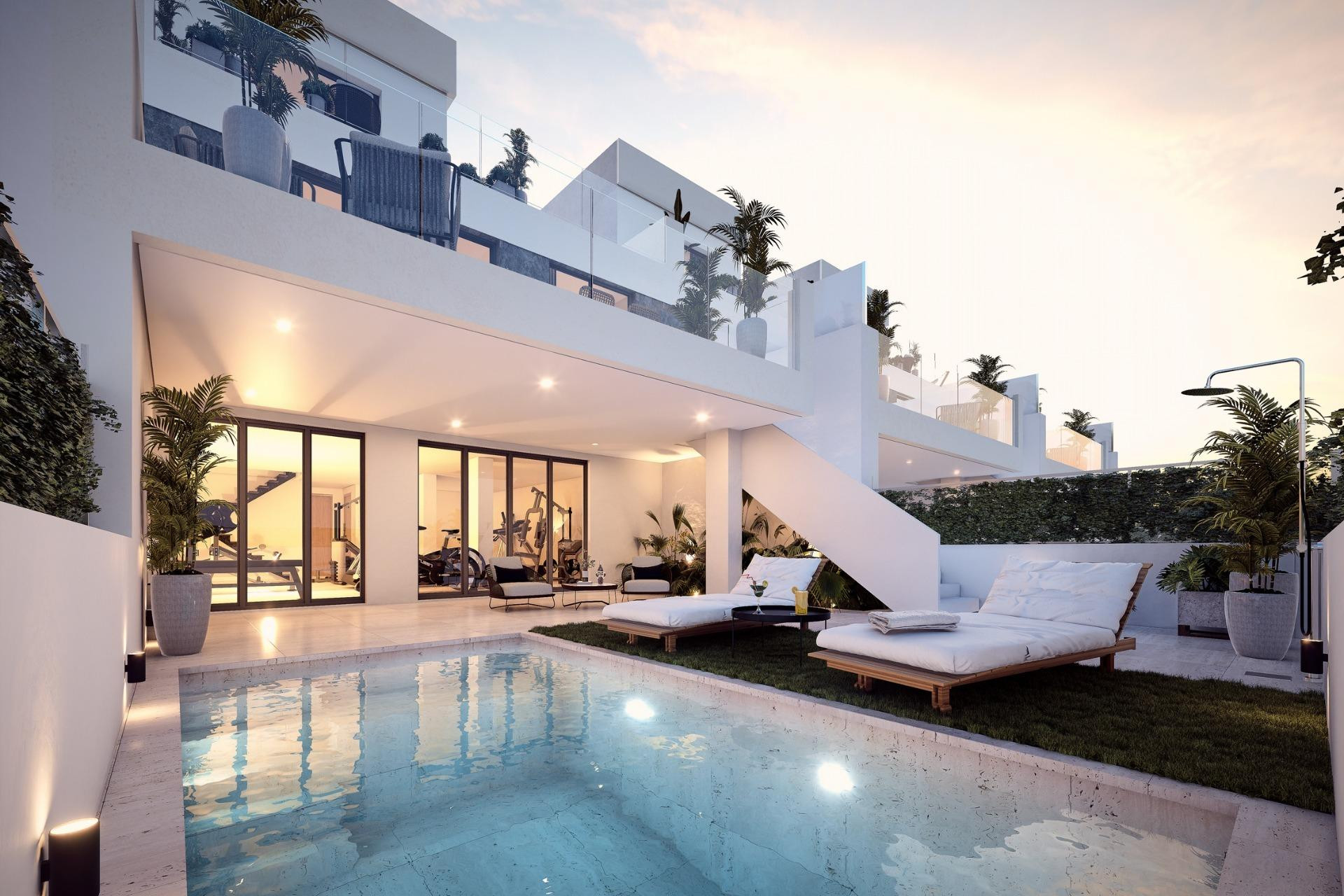 Obra nueva - Villa independiente - Los Alcazares - Serena Golf