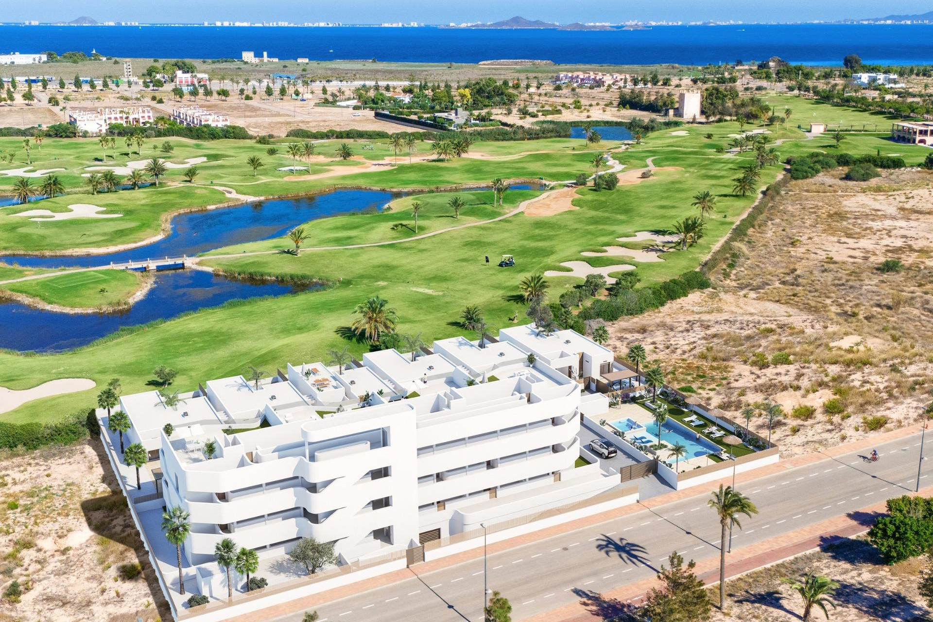 Obra nueva - Villa independiente - Los Alcazares - Serena Golf