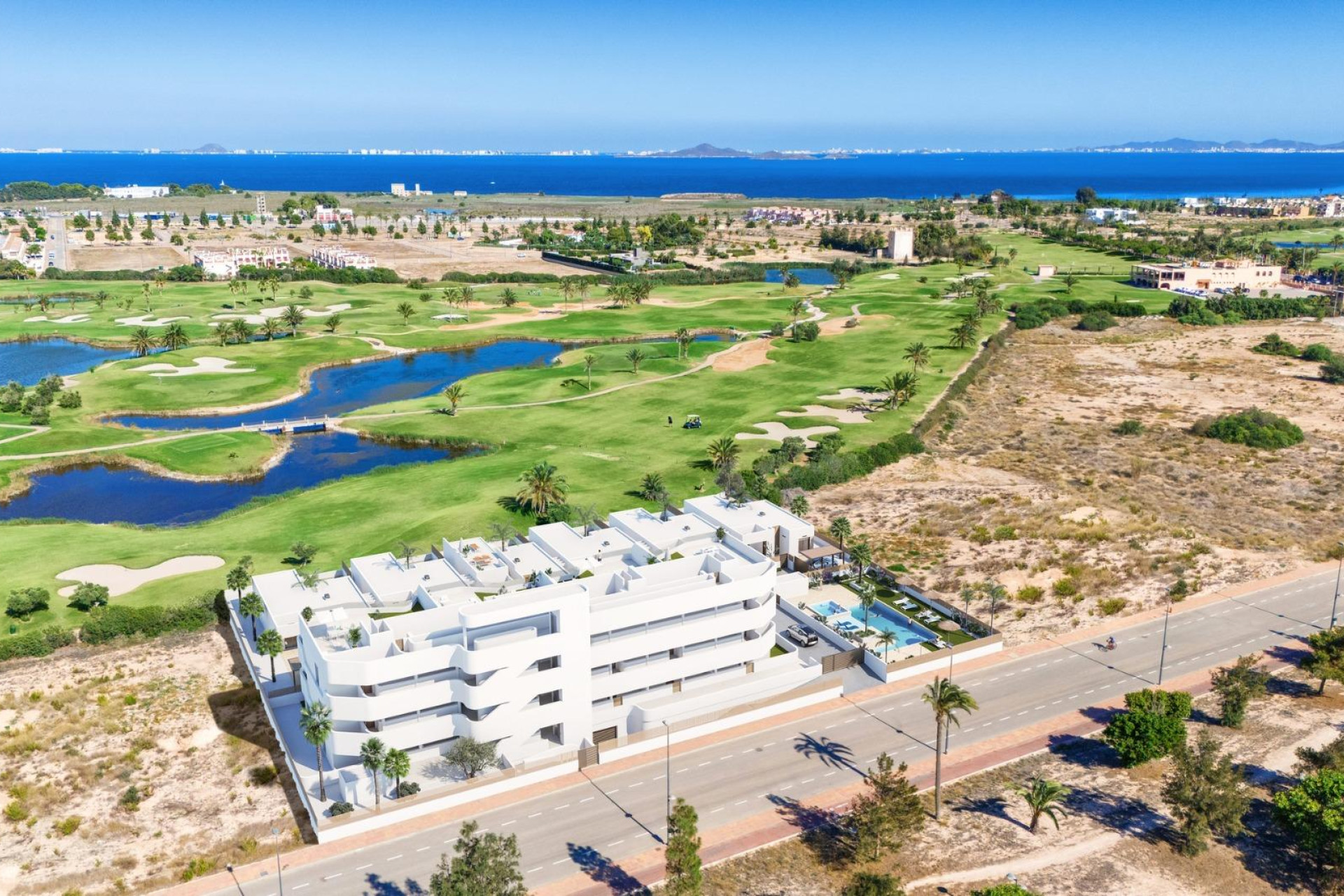 Obra nueva - Villa independiente - Los Alcazares - Serena Golf