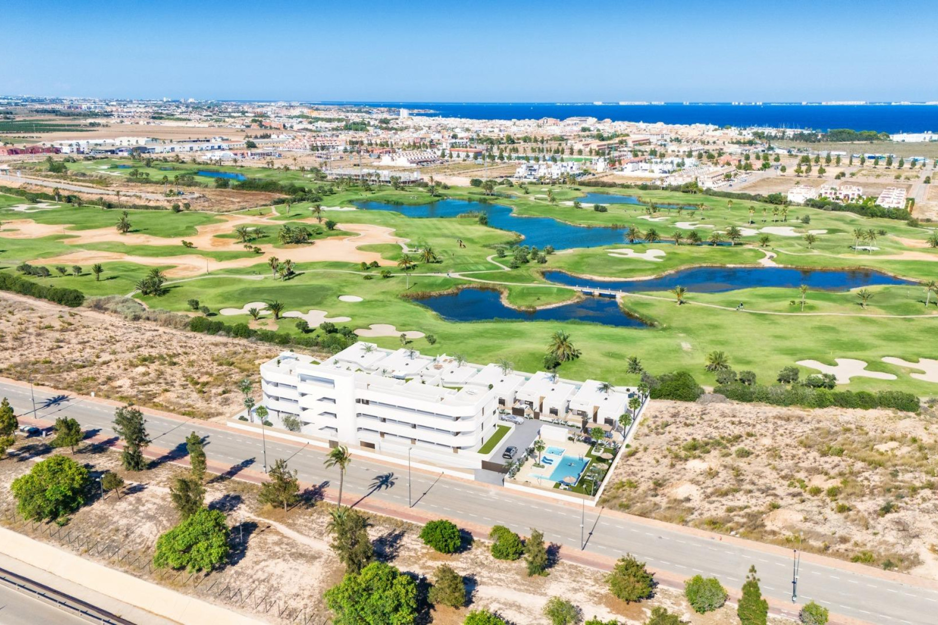 Obra nueva - Villa independiente - Los Alcazares - Serena Golf