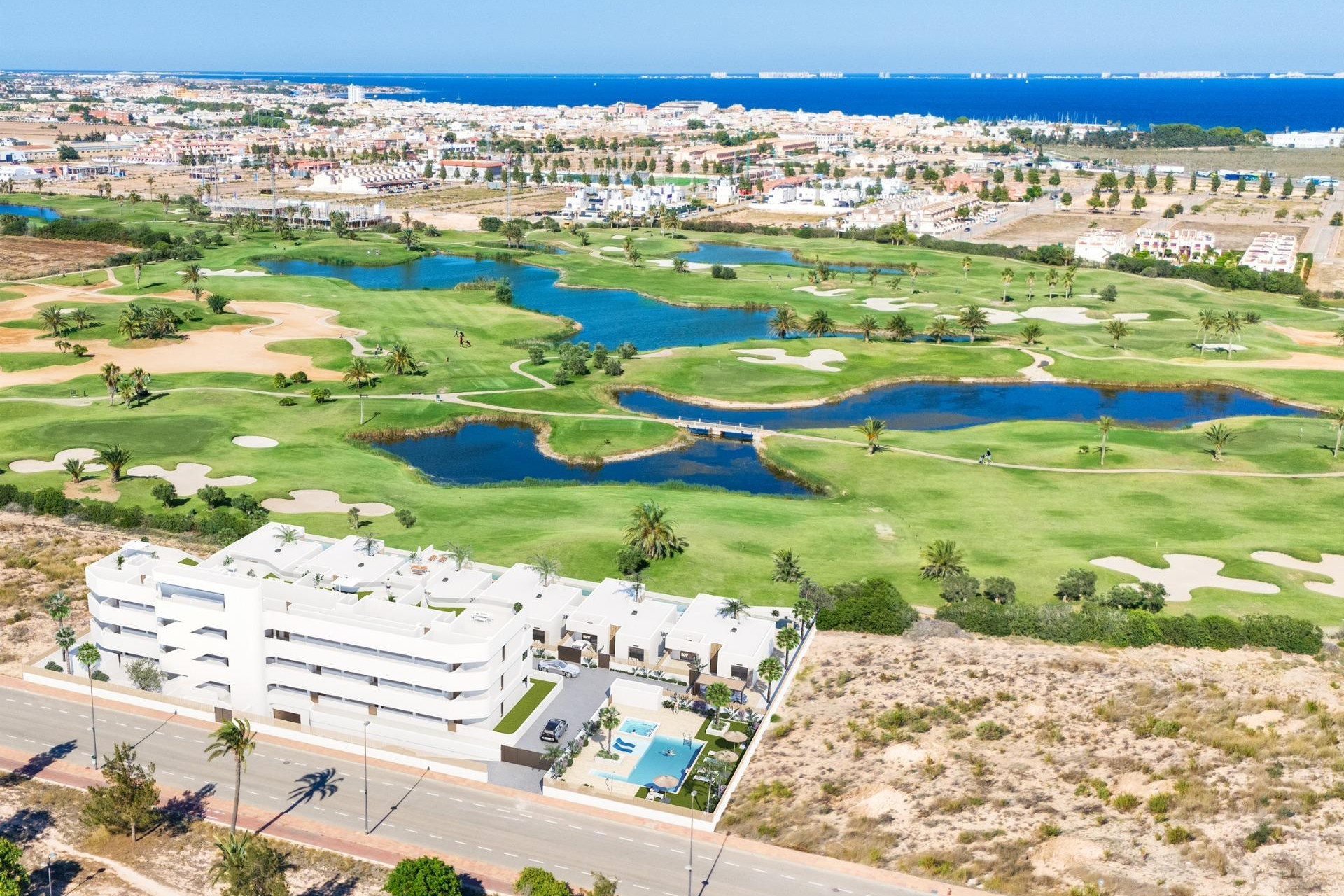 Obra nueva - Villa independiente - Los Alcazares - Serena Golf