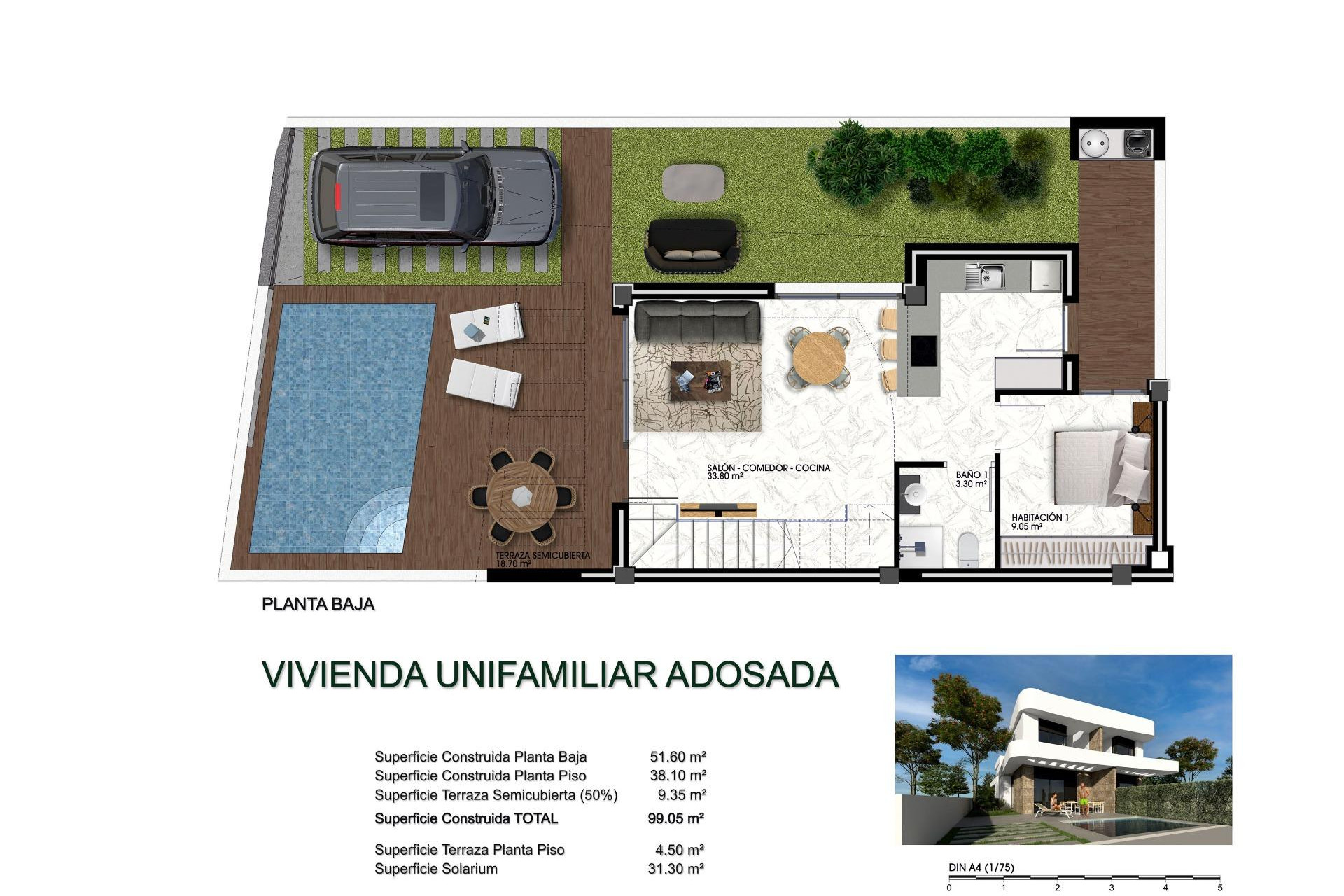 Obra nueva - Villa independiente - Los Montesinos - La Herrada