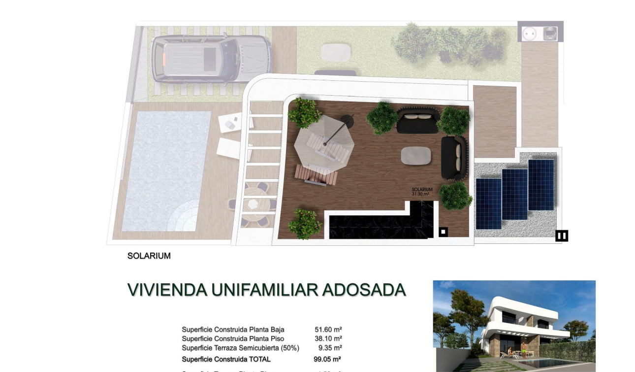 Obra nueva - Villa independiente - Los Montesinos - La Herrada