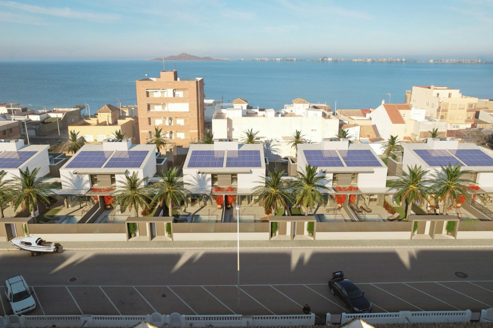 Obra nueva - Villa independiente - Los Nietos - Los Nietos playa