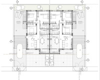 Obra nueva - Villa independiente - Mazarron - Caleñares
