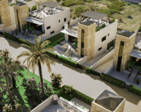 Obra nueva - Villa independiente - Mazarron - Camposol Golf