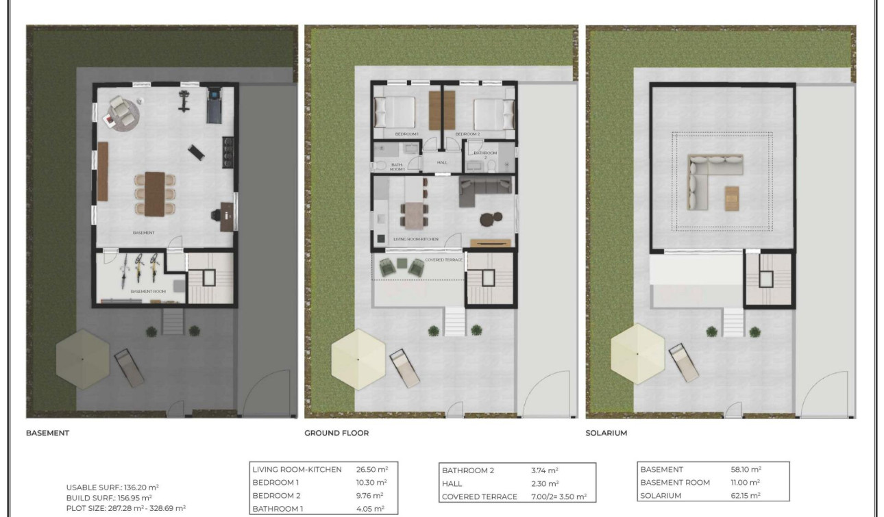 Obra nueva - Villa independiente - Mazarron - Camposol Golf