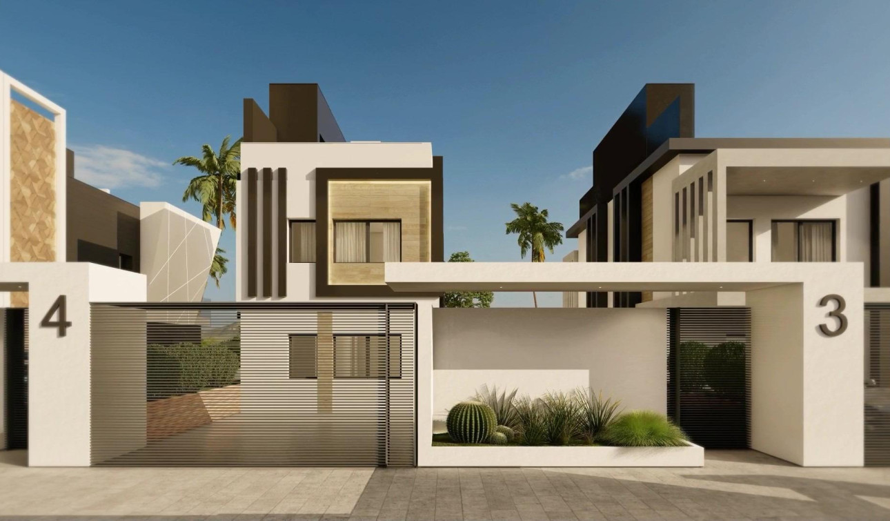Obra nueva - Villa independiente - Mazarron - El Alamillo
