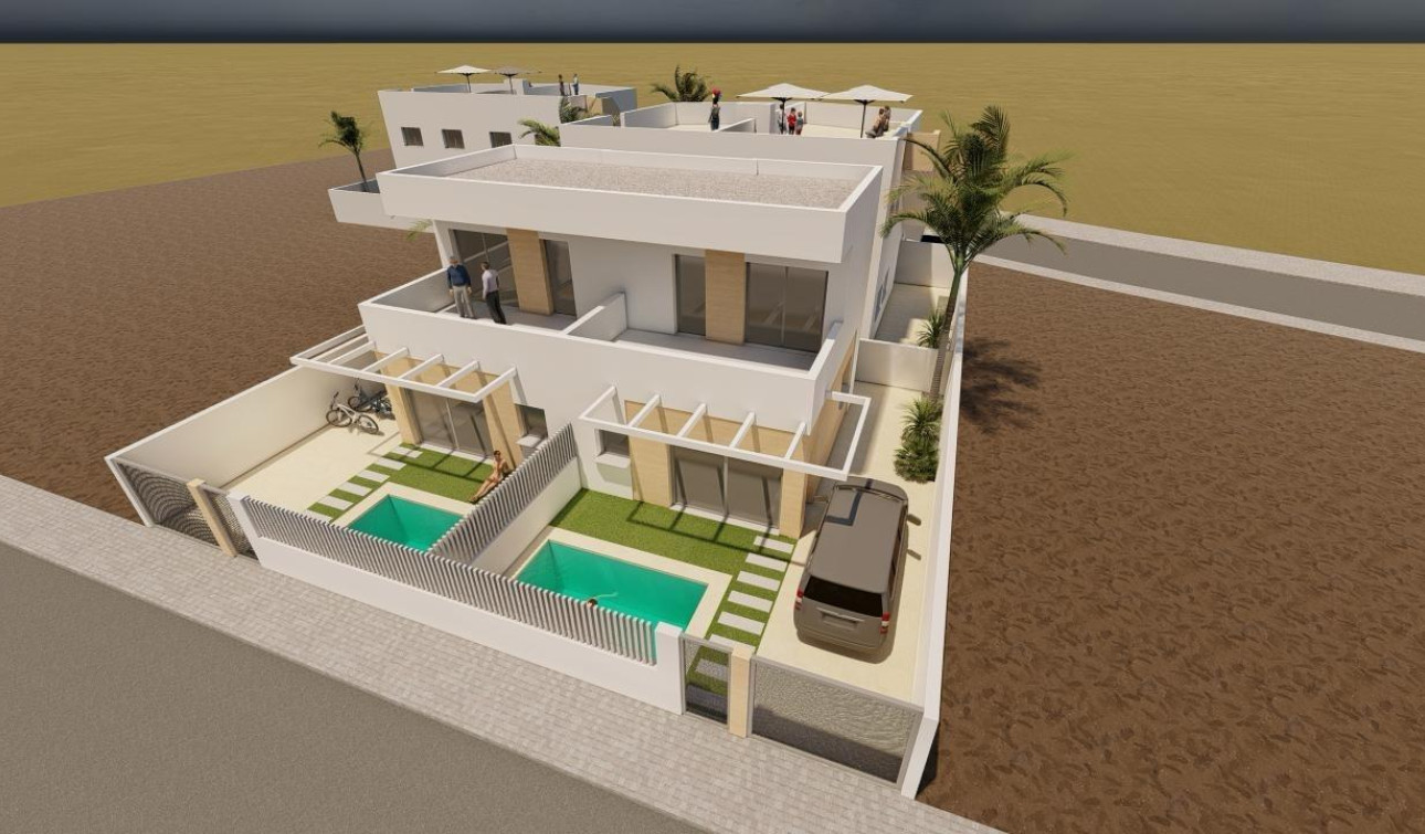 Obra nueva - Villa independiente - Mazarron - Mar De Plata