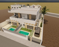 Obra nueva - Villa independiente - Mazarron - Mar De Plata