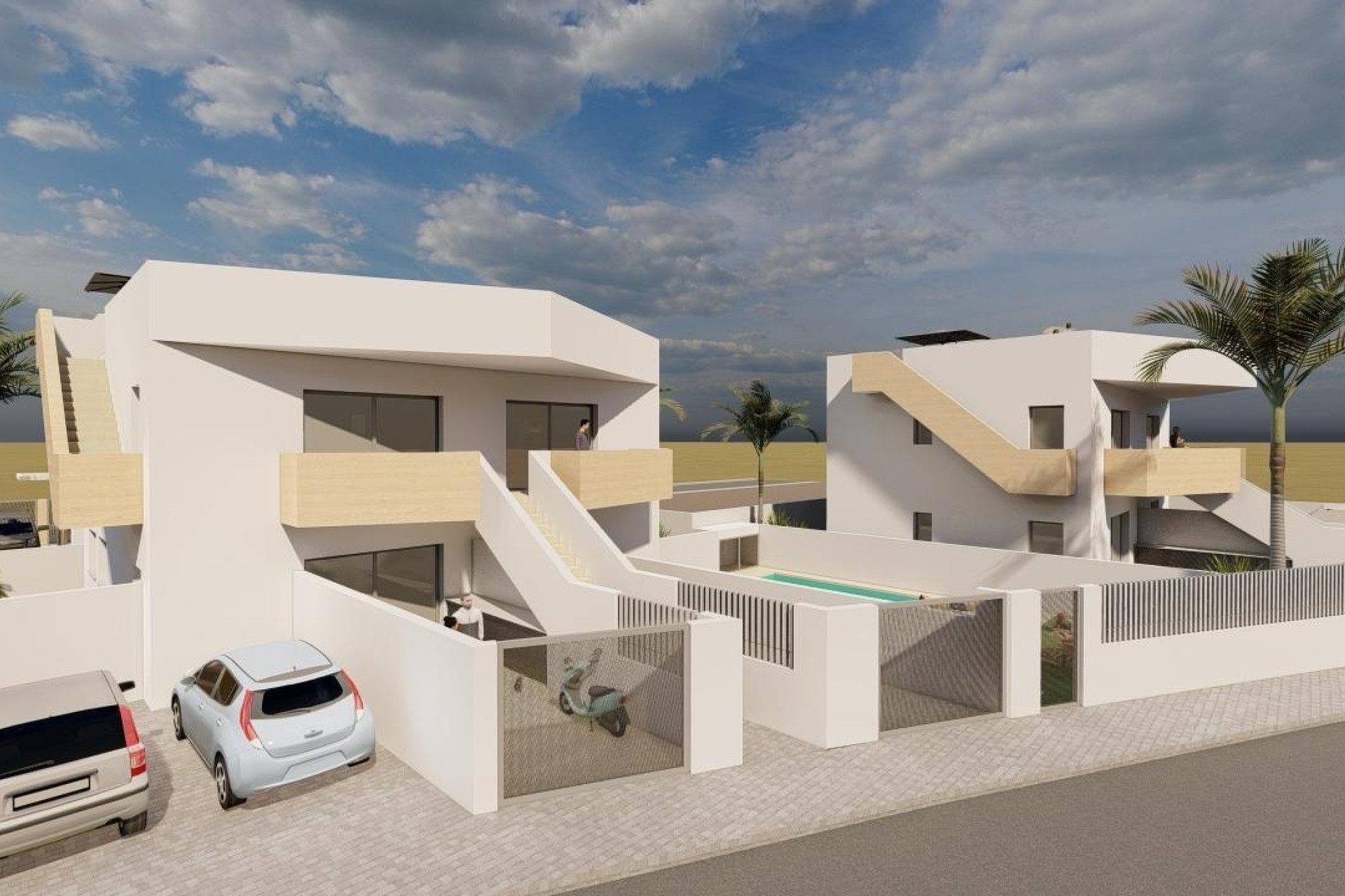 Obra nueva - Villa independiente - Mazarron - Mar De Plata